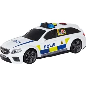 Polisbil 30cm med ljus och ljud Dickie Toys.