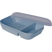 Matlåda med avdelare Blå 1l ICA.