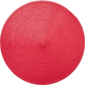 Tablett Ines röd D:38cm ICA.