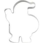 Pepparkaksform Tomte 10,5cm ICA.