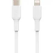 USB-C till Lightning 1m vit.