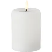 LED Blockljus rille vit H10cm.