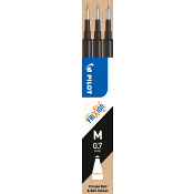 Frixion Refill Svart 3-p Pilot.