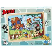 Magnettavla Bamse.