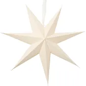 Stjärna 60cm Velvet creme ICA.