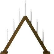 Elljusstake Idre 7 ljus gråbets Markslöjd.