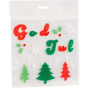 Fönsterdekoration God Jul Festive.