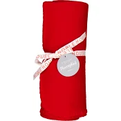 Fleecepläd Sanna röd 125x150cm.