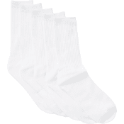 Sportsocka 5p vit 41/45 mywear.