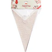 Stjärna 60cm Velvet creme ICA.