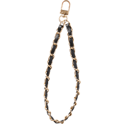 Mobilsmycke Svart/guld.