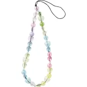 Mobilsmycke multifärg pärlor.