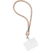 Mobilsmycke guld kedja.