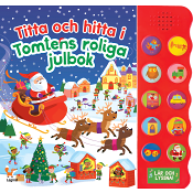 Titta och hitta i Tomtens roliga julbok : med 10 ljudknappar.