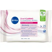 Ansiktsservetter Gentle Cleansing Wipes 25-p Nivea