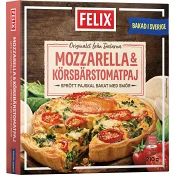 Paj med mozzarella & körsbärstomat 210g Felix