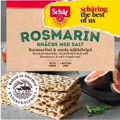 Rosmarinknäcke med salt glutenfri 230g Schär