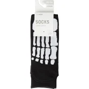 Socka 2p skelett svart mywear