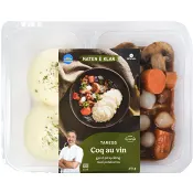 Färdigmat Tareqs Coq au vin Kyckling 410g Maten e klar
