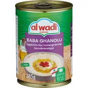 Aubergineröra baba ghanouj 385g Al Wadi
