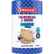 Riskakor Sourcream & Onion 125g Friggs