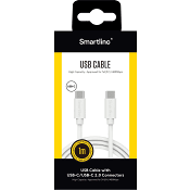 USB-C till USB-C 1m Smartline