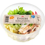 Kycklingsallad med Pasta i Krämig Currydressing XL 450g ICA