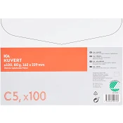 Kuvert Vit C5 100-p ICA