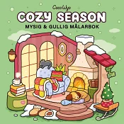 Cozy Season : Mysig och gullig Cozy Coloring målarbok från Coco Wyo