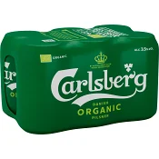 Öl Pilsner Ekologisk 3,5% 6-p 133cl Carlsberg