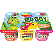 Fruktkvarg Jordgubb 2,5% 6-p 300g Robby