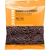 Svartpeppar hel 60g ICA Basic