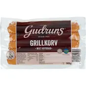 Grillkorv Godingar 76% Kötthalt 500g Gudruns