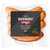 Bockwurst 88% kötthalt 400g ICA