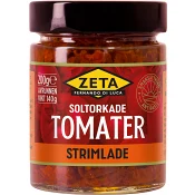 Strimlade Soltorkade tomater 200g Zeta