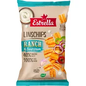 Linschips Ranch & Sourcream 110g Estrella