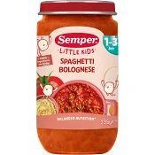 Barnmat Spaghetti Bolognese 1år Semper