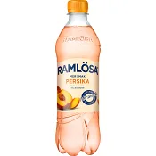 Kolsyrat Vatten Mer Smak Persika 50cl Ramlösa