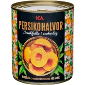 Persikohalvor 480g ICA