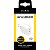 Laddare 35W PD 2xUSB-C