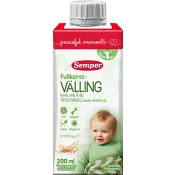 Fullkornsvälling 1 år 200ml Semper