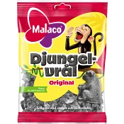 Godispåse Djungelvrål Saltlakrits 90g Malaco