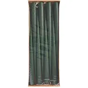 Antikljus grön 38cm