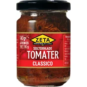 Soltorkade tomater Classico 140g Zeta