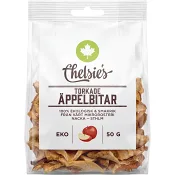 Äppelbitar Torkade Ekologisk 50g Chelsie's