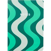 Anteckningsbok Zoey A5 wave