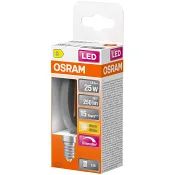 LED Kron E14 250lm(25W) Dimbar Osram