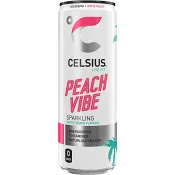 Energidryck Peach Vibe Celsius