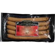 Varmkorv 70% kötthalt 260g Sorunda Korvfabrik