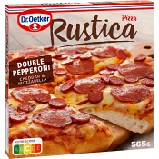 Pizza Rustica double pepperoni 565g Dr.Oetker